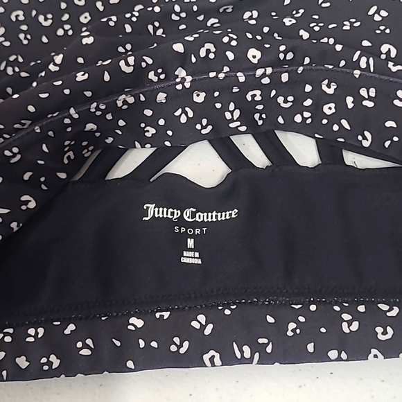 Like new Juicy Couture sport excercise or casual top and bottom matching set. - Picture 5 of 9